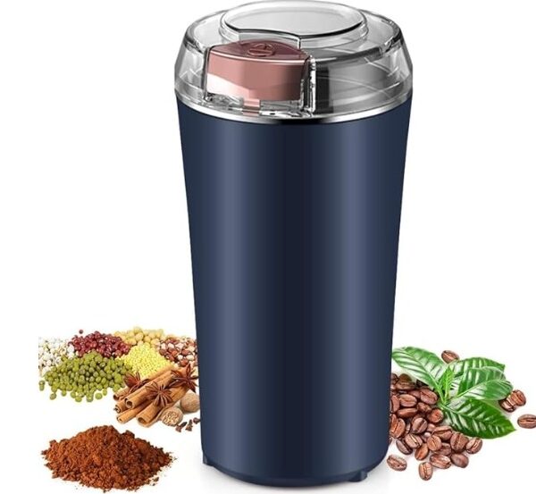 Portable 4-Blade Mini Grinder & Blender for Home & Office