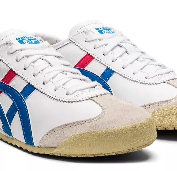 Men's Blue White Onitsuka Tiger Mexico 66 China/Vietnam/Indonesia