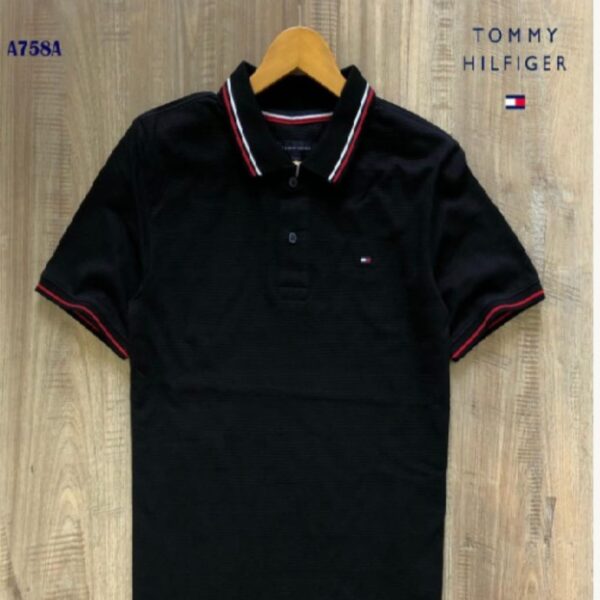 Mens Tommy HilFigher Black Tshirt